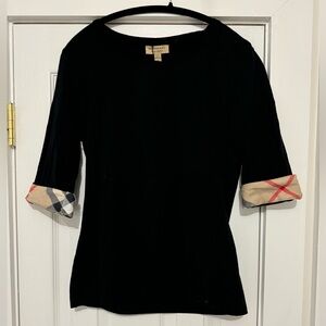 BNWT Burberry black tshirt size Medium